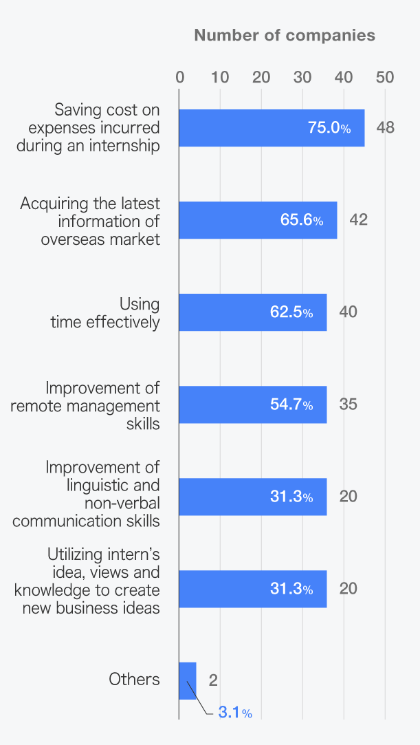 What are advantages of online Internship?